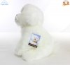 Soft Toy Bichon Frise Dog by Faithful Friends (23cm)H FBF03