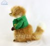 Soft Toy Dressed Boy Fox Cub by Hansa (20cm) 7820