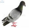 Soft Toy Bird, Cher Ami Homing Pigeon by Hansa (15cm.H) 8160