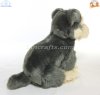 Soft Toy Dog, Schnauzer by Faithful Friends (23cm)H FSCH03