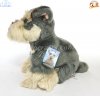 Soft Toy Dog, Schnauzer by Faithful Friends (23cm)H FSCH03