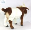 Soft Toy Brown & White Billy Goat by Hansa (48cm) 4624