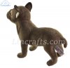 Soft Toy Dog, French Bulldog by Hansa (26cm.L) 6594