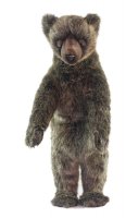 Hansa Sitting Brown Bear Cub 7037 Soft Toy Sold by Lincrafts UK Est 1993 