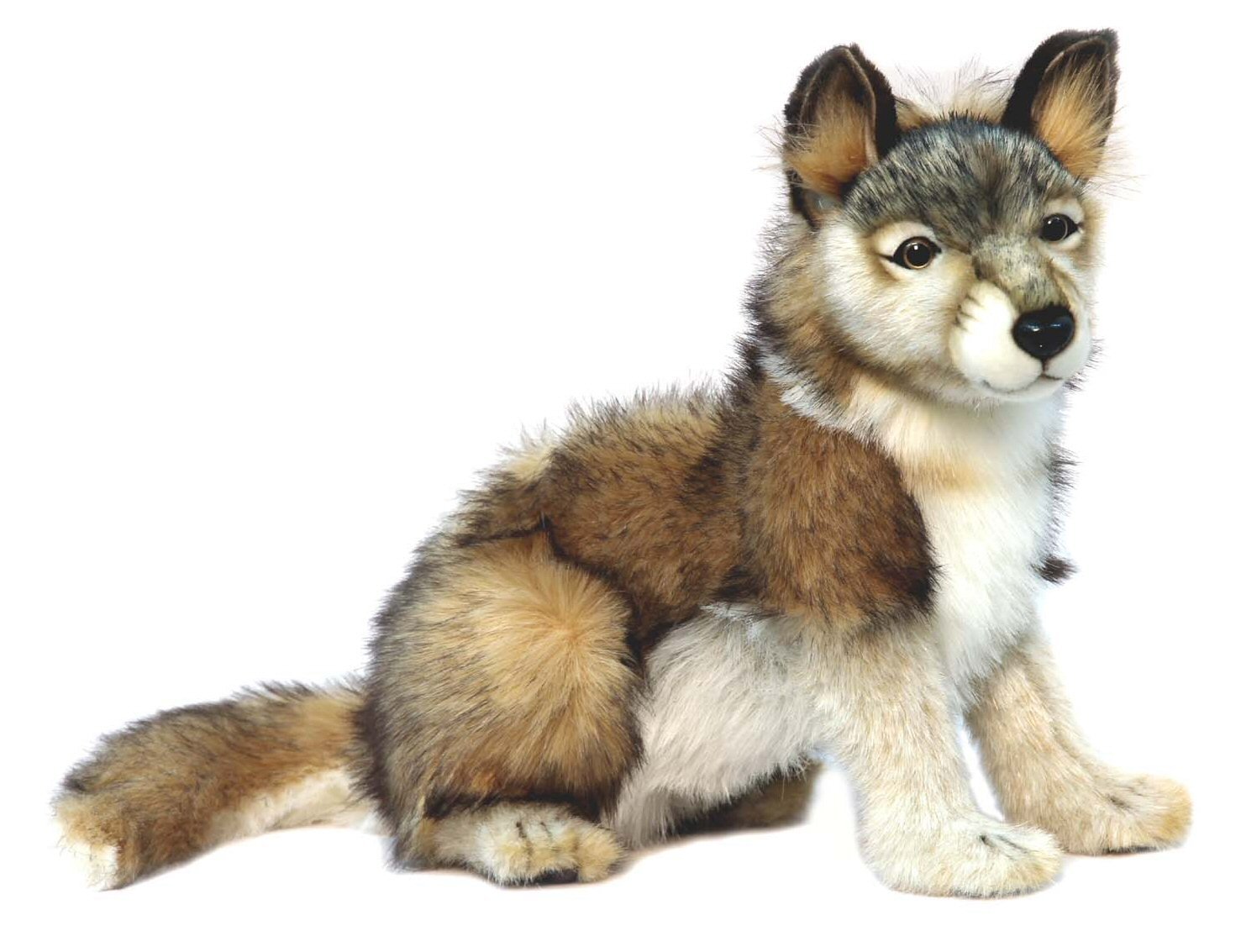 Soft Toy Wolf By Hansa 32cm 4291
