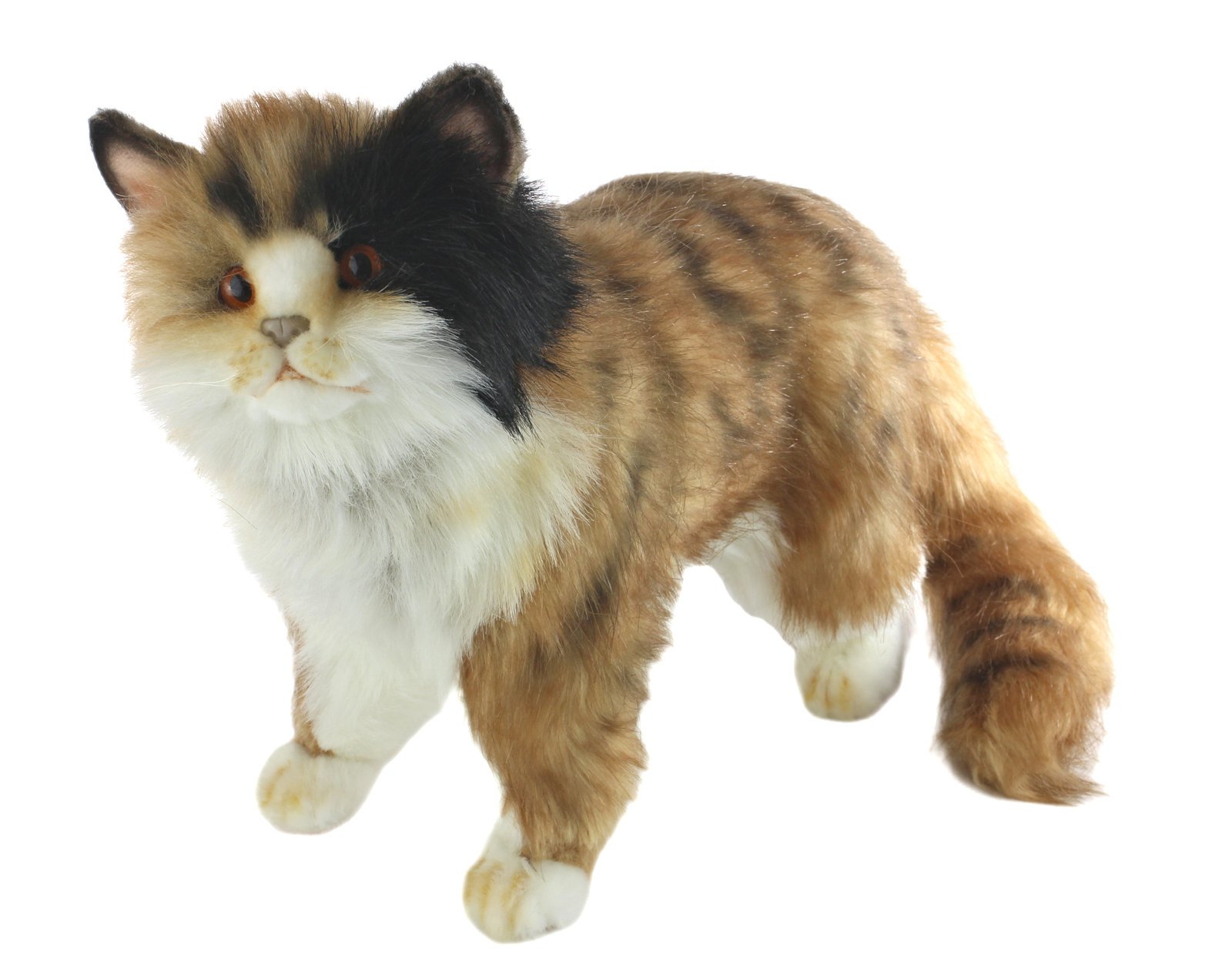 Hansa Sitting Ginger Tabby Cat 7226 Soft Toy Sold by Lincrafts Established 1993 