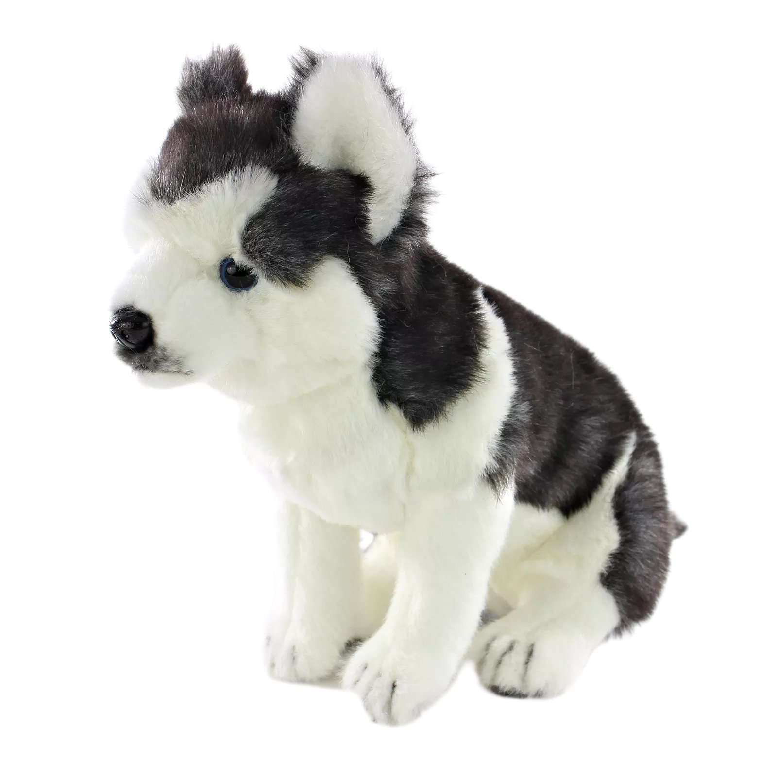 Hansa Siberian Husky Dog 4824 Plush Soft Toy Sold by Lincrafts Established 1993 