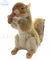 Soft Toy Red Squirrel by Hansa (22cm) 3745