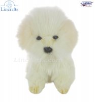Soft Toy Dog Maltese by Hansa (15cm) 8416