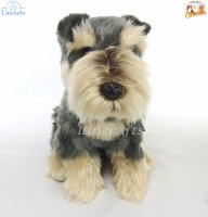 Soft Toy Dog, Schnauzer by Faithful Friends (23cm)H FSCH03