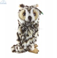Soft Toy Long Eared Owl by Living Nature (26cm) AN569