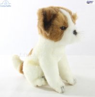 Soft Toy Dog Jack Russell by Hansa (15cm) 8419