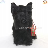 Soft Toy Dog, Scottish Terrier by Faithful Friends (23cm)H FD018