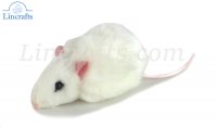 Soft Toy White Ratsky by Hansa (10cm) 4828