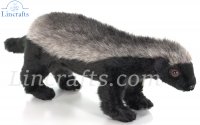 Soft Toy Ratel (Honey Badger) by Hansa (33cm) 6218