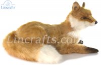 Soft Toy Fox Lying by Hansa (47cm) 7498