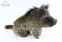 Soft Toy Wild Boar by Hansa (22cm) 6282