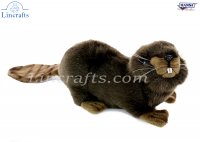 Soft Toy Beaver by Hansa (20cm) 3838