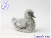 Soft Toy Bird, Baby Swan, Cygnet, by Hansa (20cm) 2982