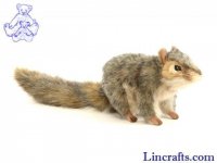 Soft Toy Grey Squirrel by Hansa (22cm) 4840