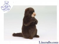 Soft Toy Bird, Woodchuck by Hansa (20cm) 4842