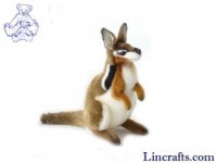 Soft Toy Wallaby Crescent Nailtail by Hansa (25cm) 5140