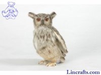 Soft Toy Bird of Prey, Eagle Owl by Hansa (25cm) 5548