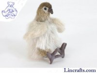 Soft Toy Bird, Vulture Chick by Hansa (17cm) 5840