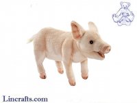 Soft Toy Piglet Standing by Hansa (34cm.L) 6290