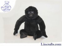 Soft Toy Sitting Baby Gorilla by Hansa (24cm) 6323