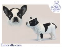 Soft Toy French Bulldog by Hansa (50cm.L) 6601