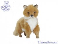 Soft Toy Fox Cub by Hansa (36cm) 6995