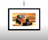 Hot Rod Print | Poster 1932 Ford Coupe - various sizes