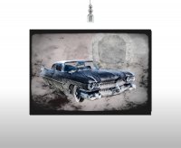 American Classic car 1959 Cadillac "Big Momma"  Print | poster - various sizes