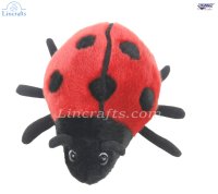 Soft Toy Ladybird, Bug by Hansa (17cm) 6547