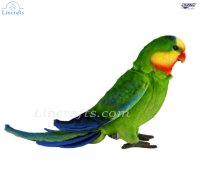 Soft Toy Bird Poseable Superb Parrot by Hansa (48cm) L. 8392