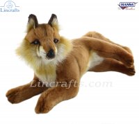 Soft Toy Red Fox by Hansa (40cmL) 6087