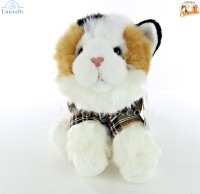 Soft Toy Calico Cat Bag by Faithful Friends (28cm)L HS021