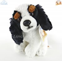 Soft Toy Cavalier King Charles Spaniel, Tri Colour, by Faithful Friends (14cm)H SD003