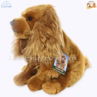Soft Toy King Charles Cavalier Spaniel, Ruby, by Faithful Friends (23cm)H FRCAV03