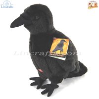 Plush Soft Toy Raven by Faithful Friends (24cm)H RWB02