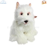 Plush Soft Toy West Highland Terrier Dog, Wallace, by Faithful Friends (28cm)H FWH07