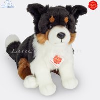 Plush Soft Toy Tri-color Border Collie by Teddy Hermann (30 cm) 91956