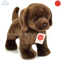 Plush Soft Toy Labrador brown by Teddy Hermann (30 cm) 91997