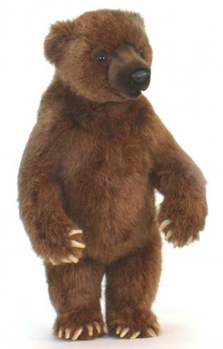 Soft Toy Grizzly Bear  by Hansa(56cm) 5336