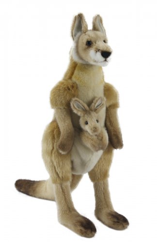 Soft Toy Kangaroo by Hansa (36 cm) 3643