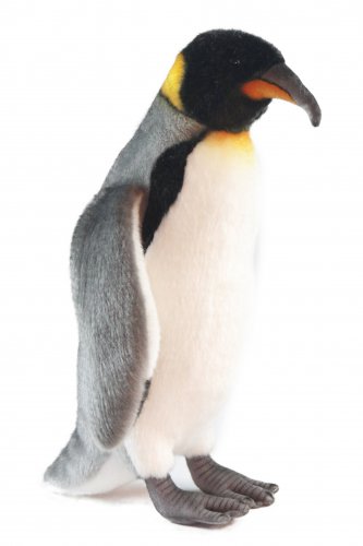 Soft Toy Bird, King Penguin by Hansa (30cm) 6973
