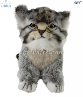 Soft Toy Cat, Pallas Kitten by Hansa (31cm.L) 7299