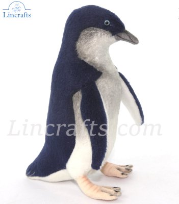 Soft Toy Bird, Little Penguin by Hansa (19cm.H) 7902