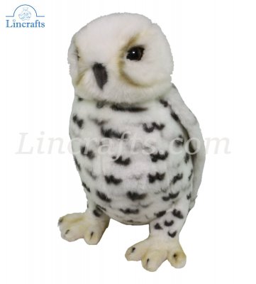 Soft Toy Snowy Owl  by Hansa (25cm) 7860